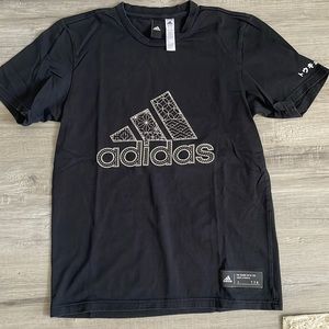 Mens Adidas logo cotton tshirt